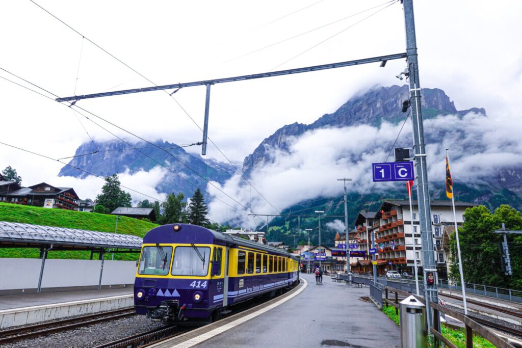 Getting around in Switzerland by train