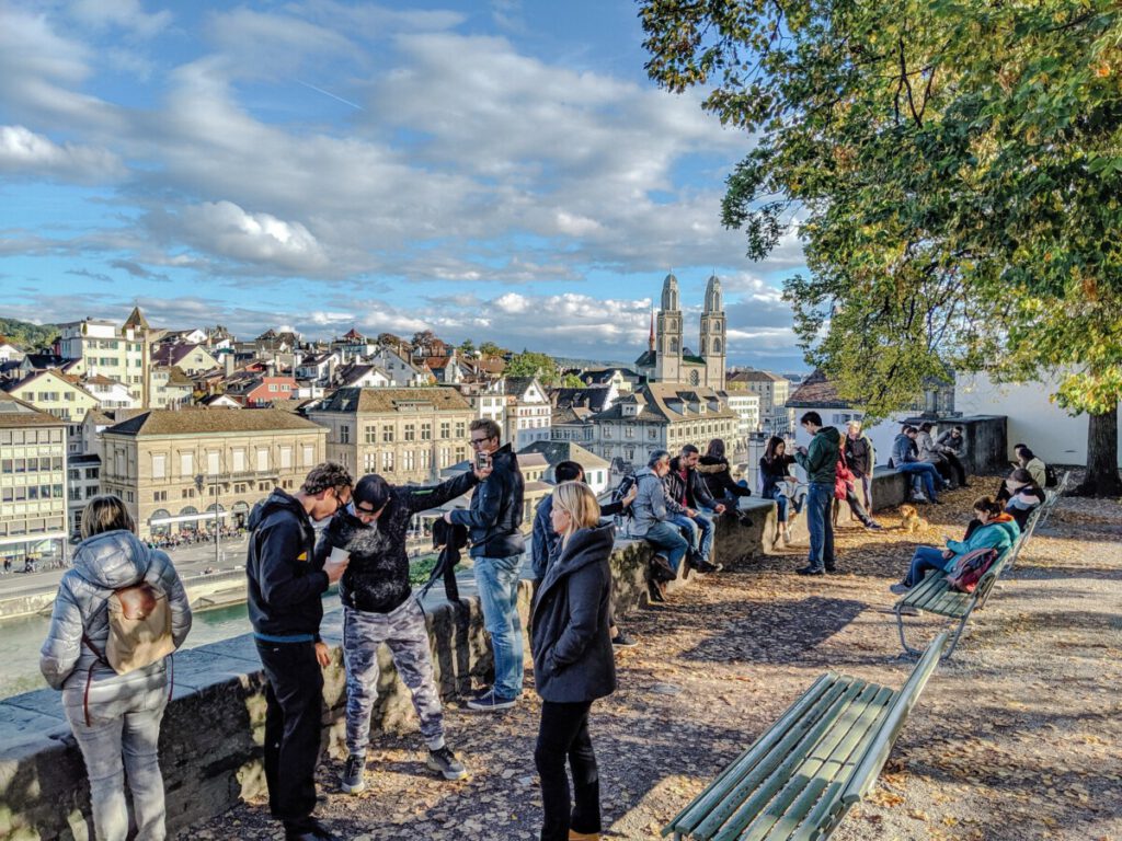 Viewpoint Lindenhof Zurich