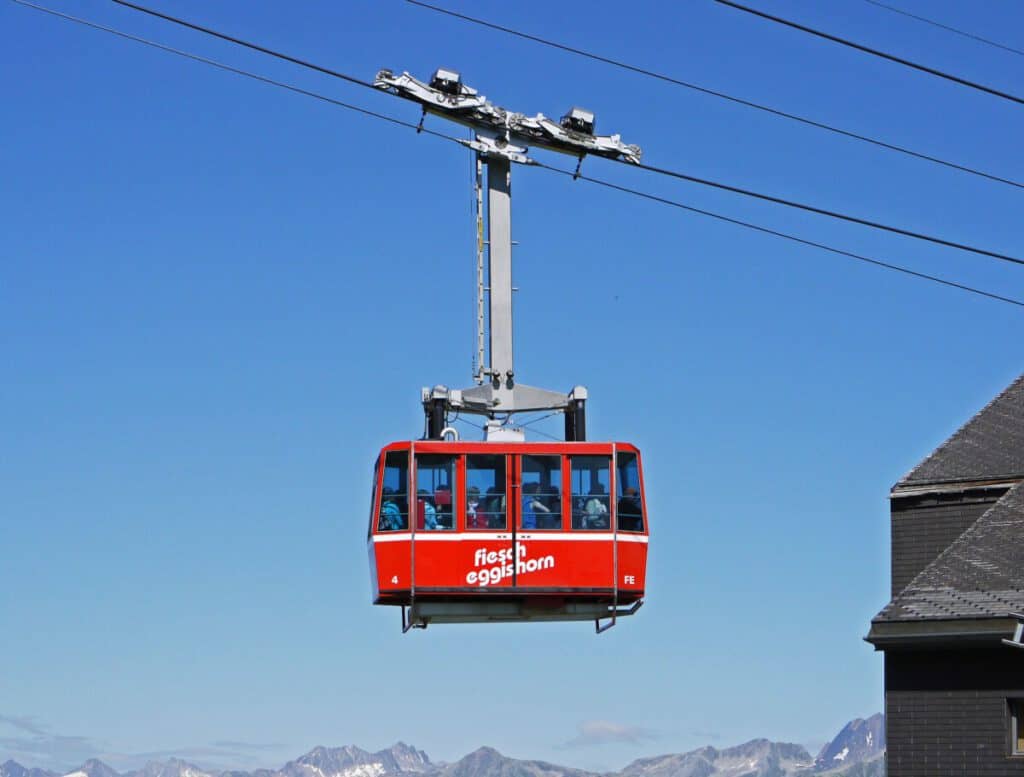 Cable car Eggishorn