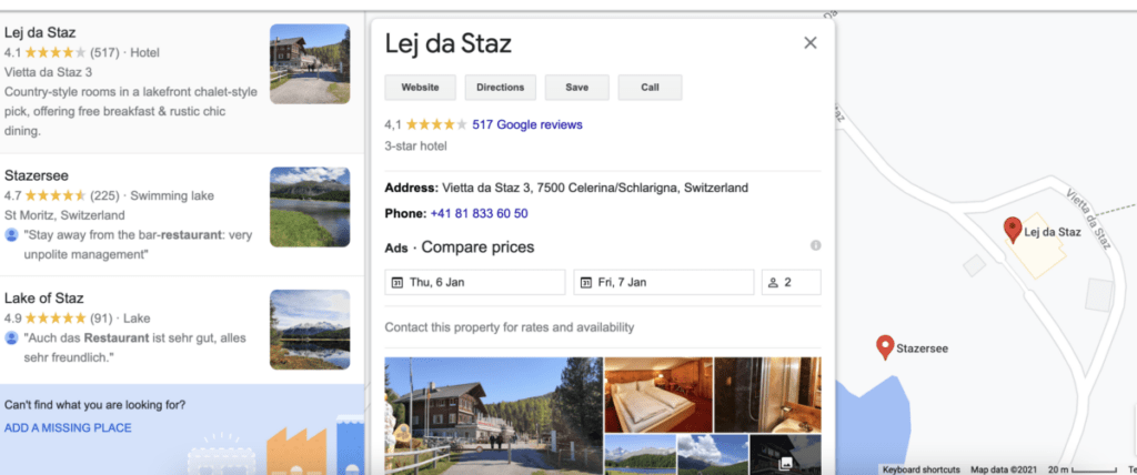 lej da staz restaurant